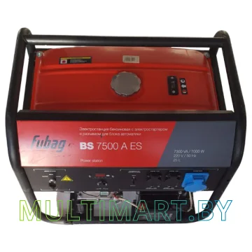 Бензиновый генератор Fubag BS 7500 A ES картинка 2